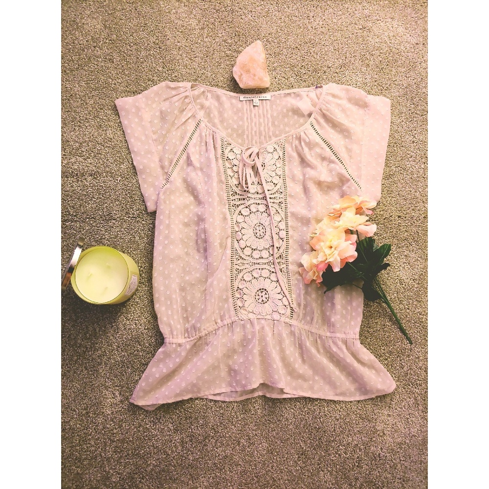 Ballet Blush Pink Chiffon Blouse❤